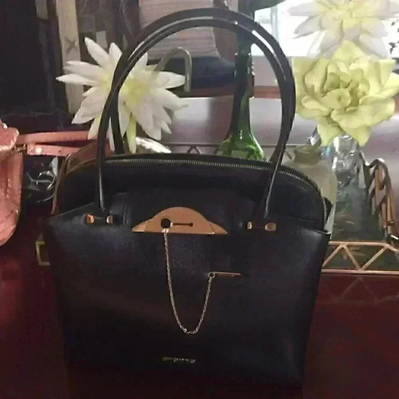 Cromia Handbags - Cromia Made in Italy Fashion Black Bag